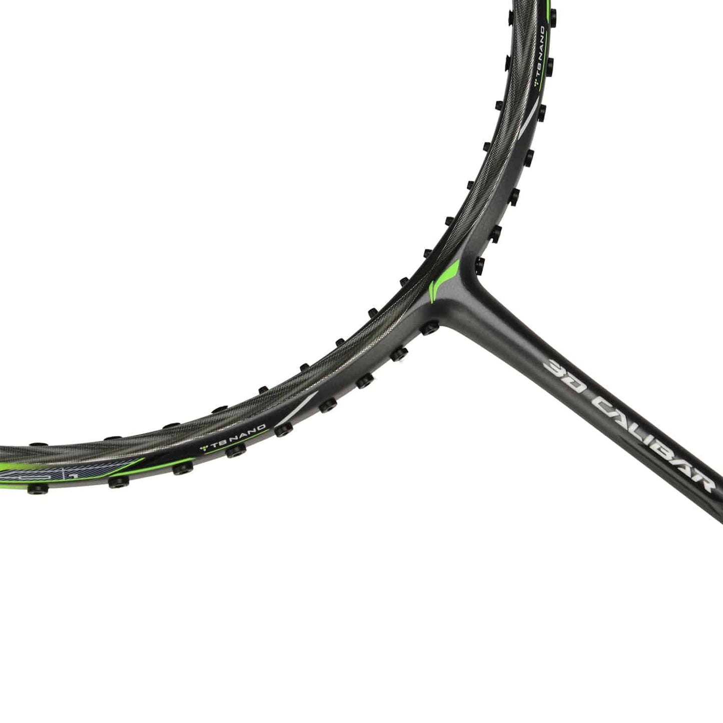 Li-Ning Badmintonschläger 3D Calibar 300 Combat bespannt