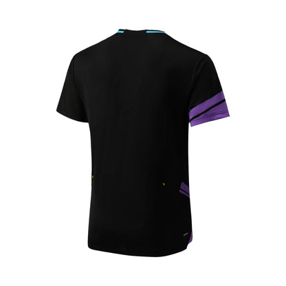 Li-Ning Herren Sportshirt "International Players" Arena - Schwarz