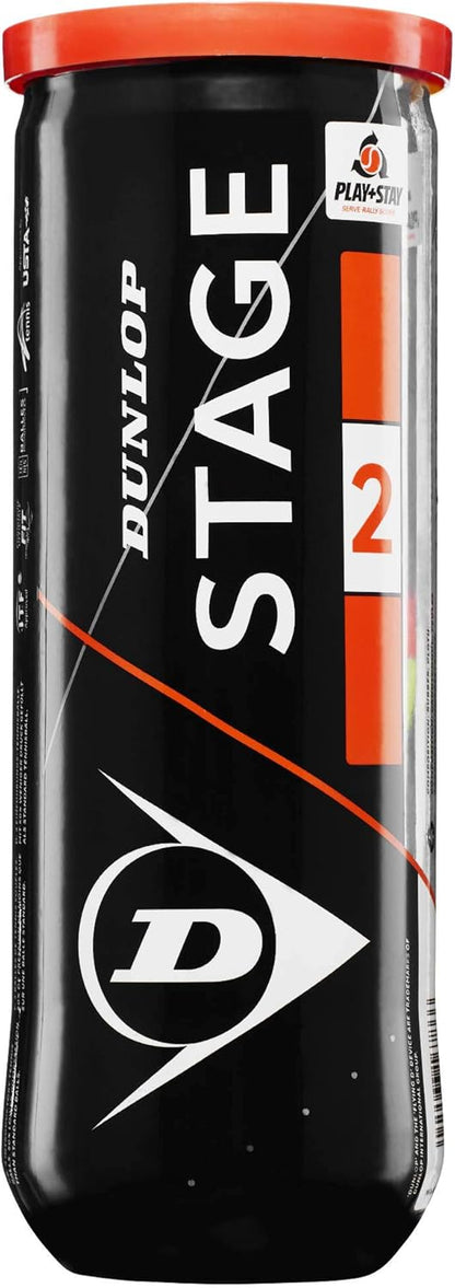 Dunlop STAGE 2 Orange 3er Dose Tennisbälle