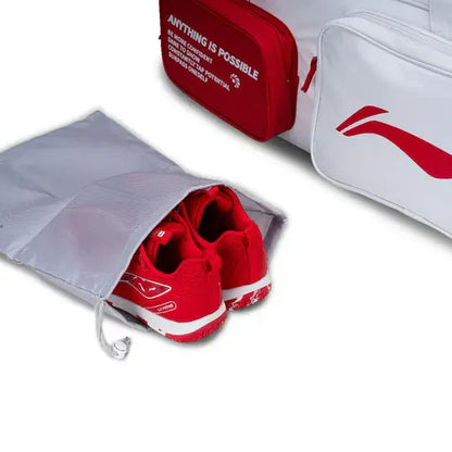 Li-Ning Square Bag "Motivation" weiß