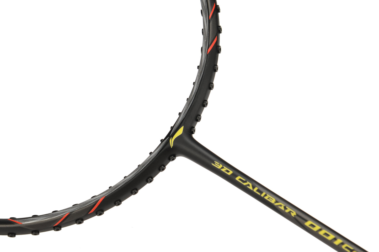 Li-Ning Badmintonschläger 3D Calibar 001 Combat bespannt
