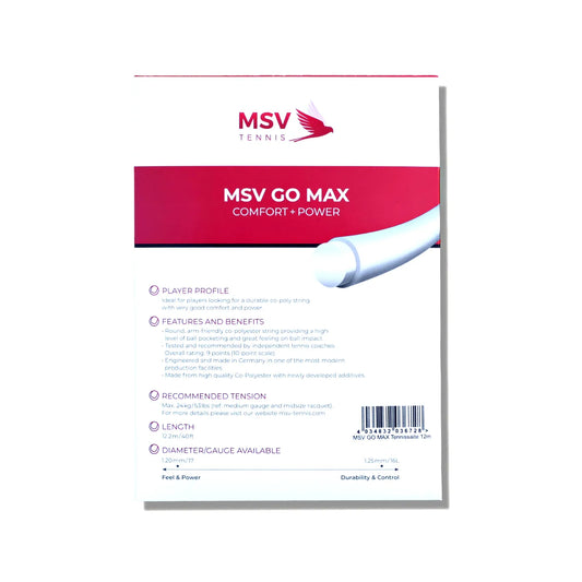 MSV GO MAX Tennissaite 12m