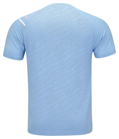 Li-Ning Herren Wettkampfshirt "International Players PUSH" - hellblau