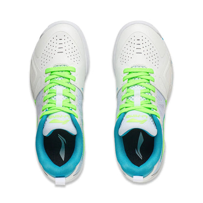 Li-Ning Unisex Tischtennisschuh Hawk Eye 2.0 Pro - weiß/hellblau