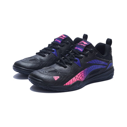 Li-Ning Unisex Tischtennisschuh Hawk Eye 2.0  - schwarz