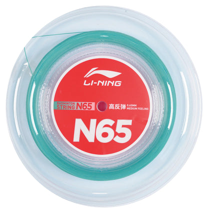 Li-Ning Badmintonsaite N65 Rolle mit 200m - verschiedene Farben