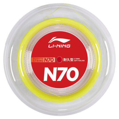 Li-Ning Badmintonsaite N70 - 200m-Rolle - verschiedene Farben
