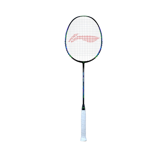 Li-Ning Badmintonschläger Lightning 3000 Grau-Schwarz bespannt
