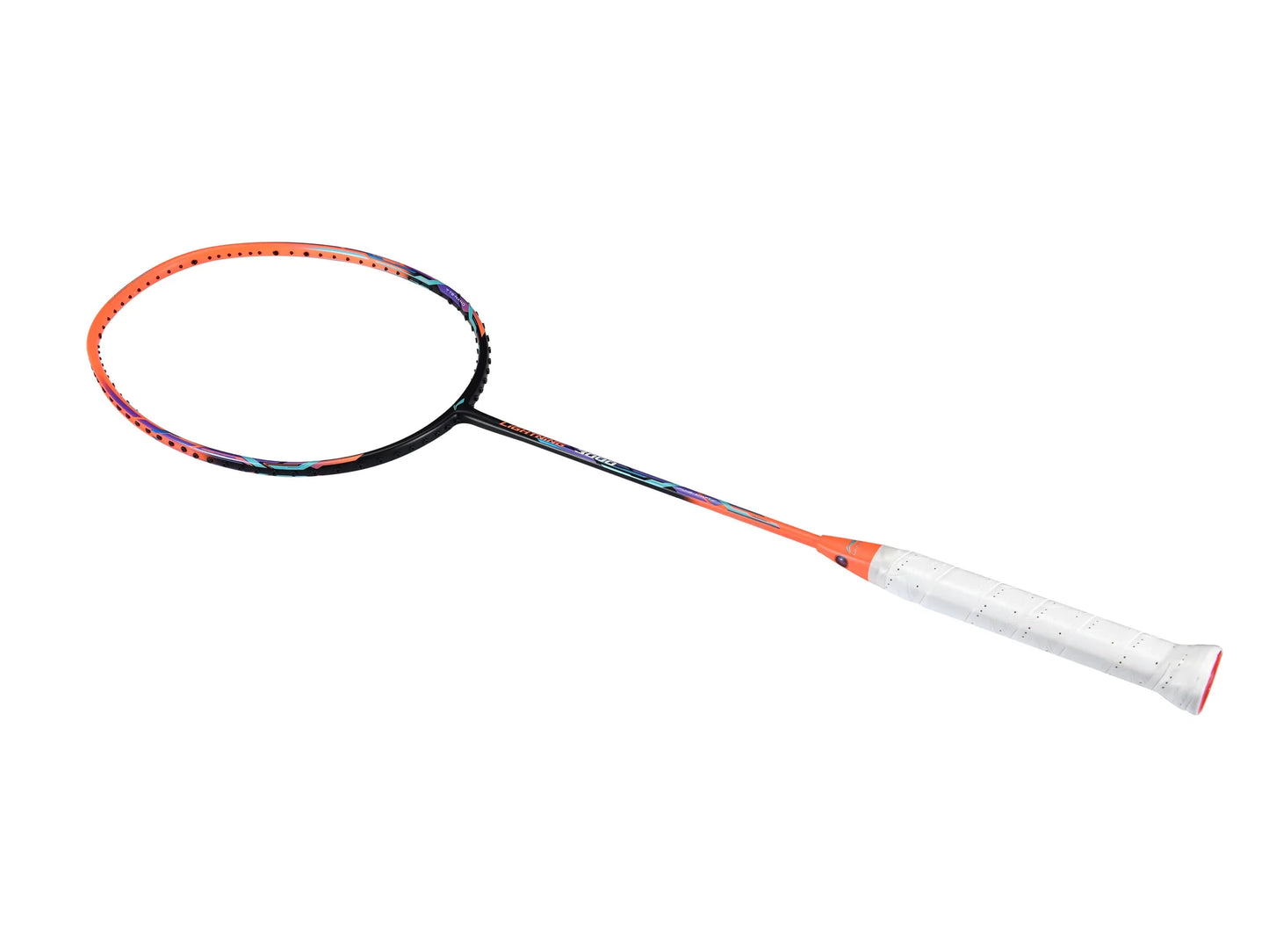 Li-Ning Badmintonschläger Lightning 3000 Orange-Schwarz unbespannt