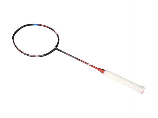 Li-Ning Badmintonschläger Lightning 2000 Rot-Schwarz bespannt