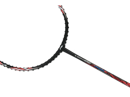 Li-Ning Badmintonschläger Lightning 2000 Rot-Schwarz unbespannt