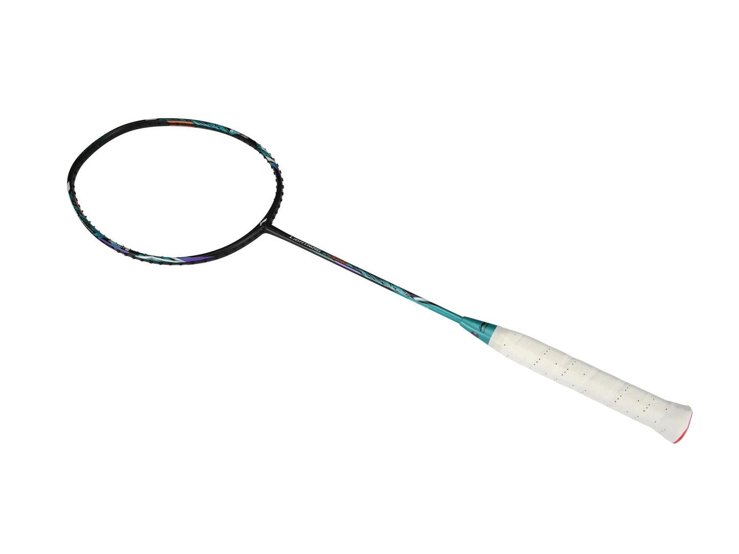 Li-Ning Badmintonschläger Lightning 2000 Schwarz-Grün bespannt