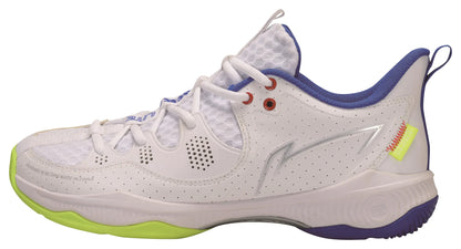 Li-Ning Unisex Badmintonschuh "Halberd" III Lite weiß/blau